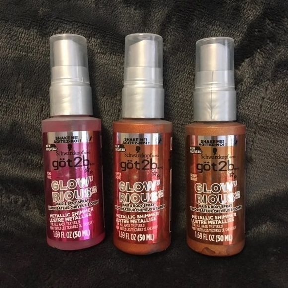 Perfect for Halloween 3- lot of Got 2B Temporary Hair Coloring - Picture 1 of 8